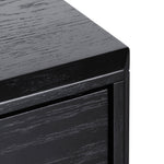 Ex Display - Eloise 3 Drawers Dresser Unit - Black Oak Drawer Century-Core   