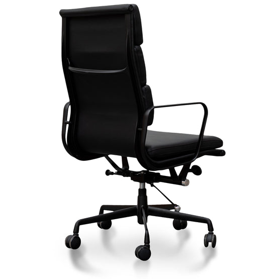 Ashton High Back Office Chair - Full Black Office Chair Yus Furniture-Core   
