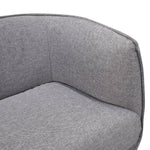 Chapman 3 Seater Fabric Sofa- Graphite Grey Sofa K Sofa-Core   