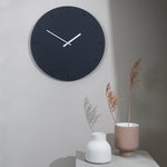 Minimal 25cm Wall Clock - Black Clock Too-Local   