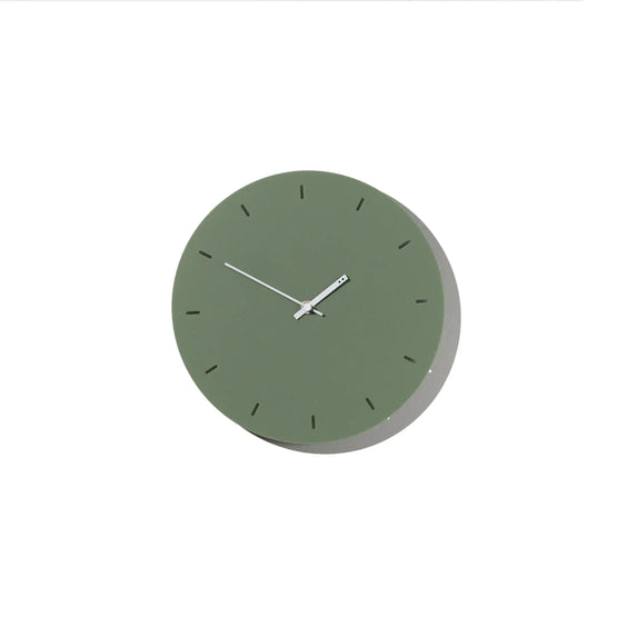 Minimal 25cm Wall Clock - Olive Clock Too-Local   