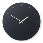 Minimal 49cm Wall Clock - Black Clock Too-Local   