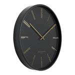 Platt 30cm Wall Clock - Black Clock Onesix-Local   