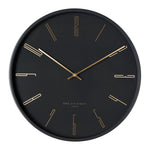 Platt 30cm Wall Clock - Black Clock Onesix-Local   