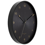 Trae 40cm Wall Clock - Black Clock Onesix-Local   