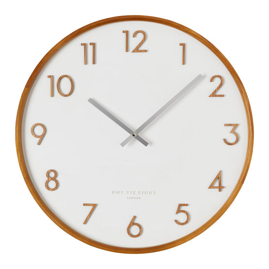 Navi 35cm Wall Clock - White Clock Onesix-Local   
