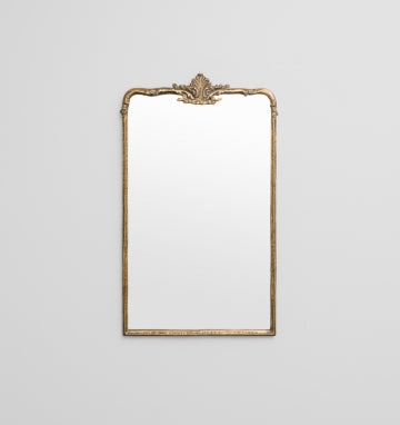 Lila Ornate Mirror - Brass Mirror Warran-Local   