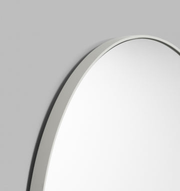 Bjorn 80cm Round Mirror - Dove Mirror Warran-Local   