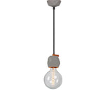 Axe Concrete Pendant Light - Grey Pendant Lamp By-Local   