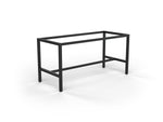 Maxis 2.1m Rectangular Bar Table - Black Frame Bar Table OLGY-Local   