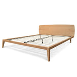 Penley King Bed Frame - Natural Oak Bed Frame Century-Core   