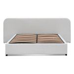 Greta King Bed Frame - Snow Boucle with Storage King Bed Ming-Core   