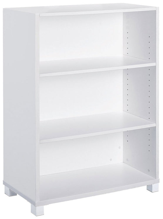 Axis 3 Tier Bookcase Storage - White Shelves OLGY-Local   