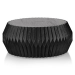 Vickie Wooden Coffee Table - Brushed Black Coffee Table Nicki-Core   