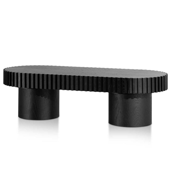 Quintin 1.4m Wooden Coffee Table - Black Coffee Table Century-Core   