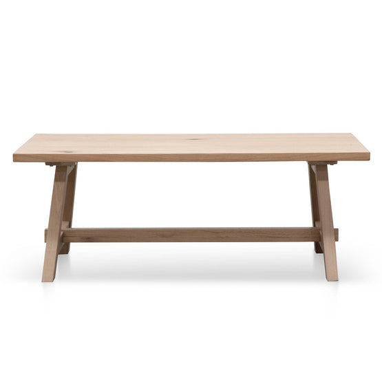 Murillo 1.2m Wooden Coffee Table - Washed Natural Coffee Table Sing-Core   