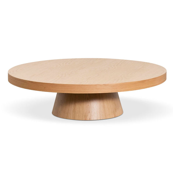 Erna 1.1m Round Coffee Table - Natural Oak Coffee Table Century-Core   