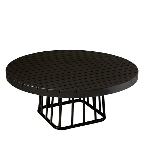 Colson Outdoor Timber Cofee Table - Black Outdoor Table Horg-Local   