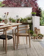 Set of 2 - Glynis Eucalyptus Timber Dining Chair - Beige Dining Chair The Form-Local   