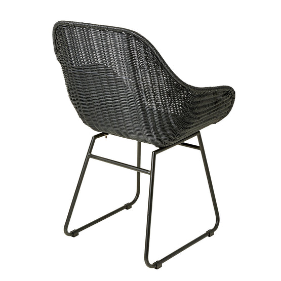 Cove Outdoor Dining Chair - Black Outdoor Chair Horg-Local   
