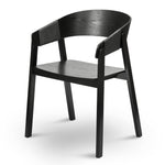 Set of 2 - Phelps Dining Chair - Full Black Dining Chair Swady-Core   