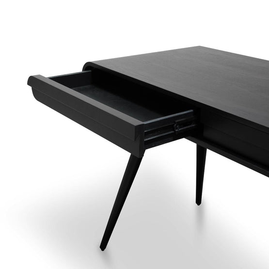 Joshua Narrow Wood Console Table - Black Console Table Drake-Core   