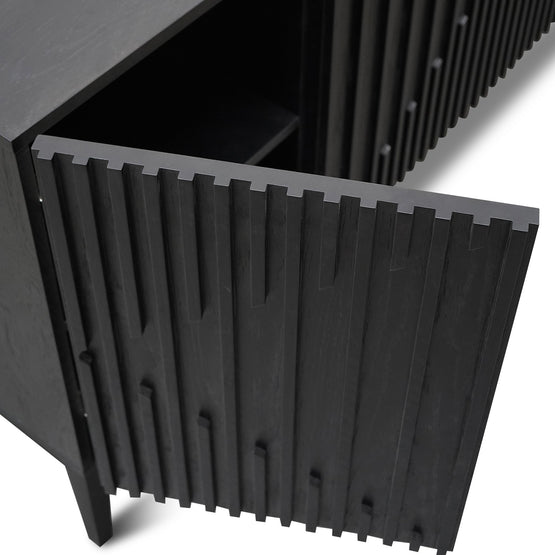 Marty 180cm Wooden Sideboard - Black Buffet & Sideboard Century-Core   