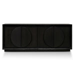 Bonnie 2m Wooden Buffet Unit - Textured Espresso Black Buffet & Sideboard Valerie-Core   