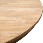 Gene Reclaimed 1.4m Round Dining Table - Rustic Natural Dining Table Reclaimed-Core   