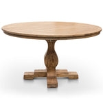 Gene Reclaimed 1.4m Round Dining Table - Rustic Natural Dining Table Reclaimed-Core   