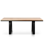 Trina 2.1m Dining Table - Messmate Dining Table AU Wood-Core   