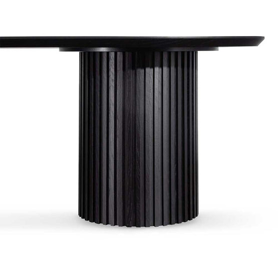 Marty 2.8m Wooden Dining Table - Black Dining Table Century-Core   