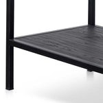 Saniya 1.4m Console Table - Full Black Console Table Nicki-Core   