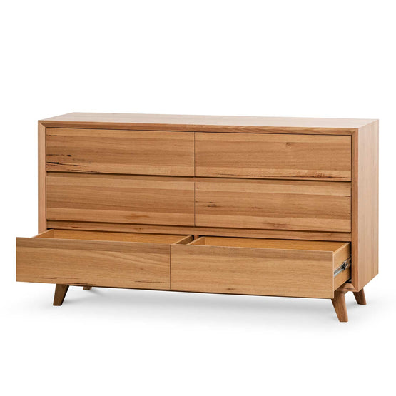 Jevan 1.4m Dressing Table - Messmate Drawer AU Wood-Core   