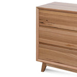 Jevan 1.4m Dressing Table - Messmate Drawer AU Wood-Core   