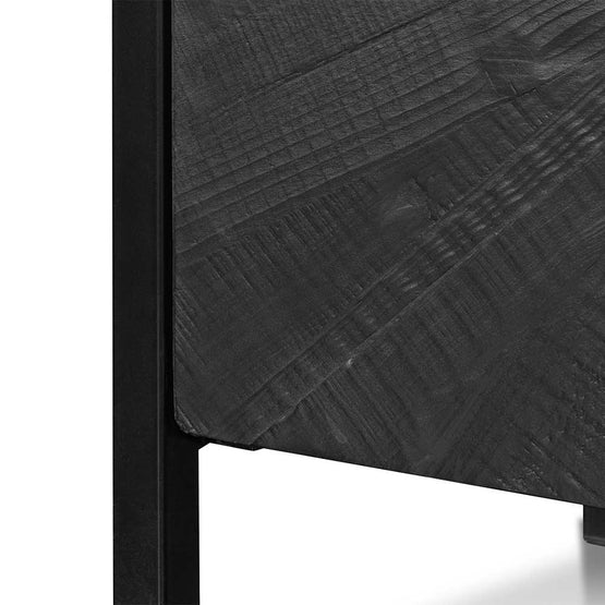 Ex Display - Adaline 1.8m Wooden Buffet Unit - Black Buffet & Sideboard Nicki-Core   