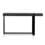 Kohen 1.5m Wooden Console Table - Full Black Console Table Nicki-Core   
