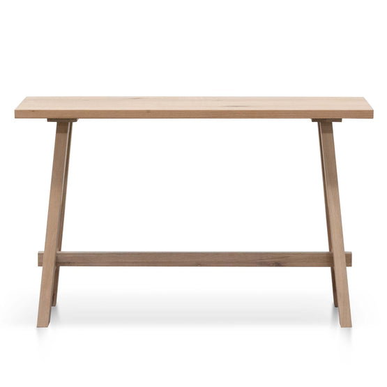 Murillo 1.2m Wooden Console Table - Washed Natural Console Table Sing-Core   