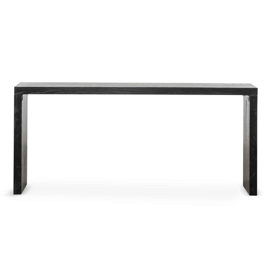 Hegan Wood Console Table - Black Console Table Reclaimed-Core   