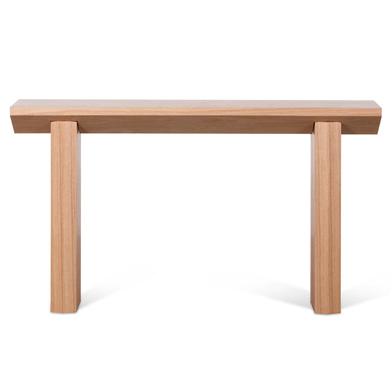 Carly 1.4m Oak Console Table - Natural Console Table Century-Core   