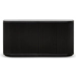 Elino 1.6m Veneer Top Buffet Unit - Full Black Buffet & Sideboard Dwood-Core   