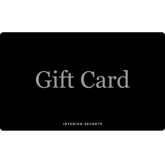 eGift Cards Gift Cards Interior Secrets   