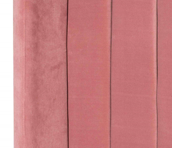 Korey Queen Bed Frame - Blush Peach Velvet - Last One | Interior Secrets