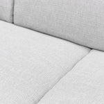 Chapman 3 Seater Fabric Sofa- Light Texture Grey Sofa K Sofa-Core   