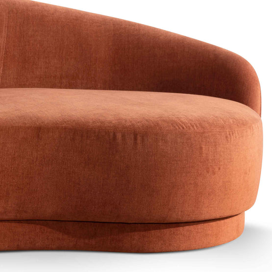 Henry 4 Seater Fabric Sofa - Rust - Last One Sofa Original Sofa-Core   