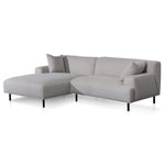 Jasleen Left Chaise Sofa - Sterling Sand Chaise Lounge Casa-Core   