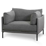 Emilis Armchair - Graphite Grey Armchair K Sofa-Core   