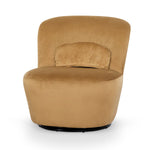 Zamora Swivel Lounge Chair - Mustard Lounge Chair Casa-Core   