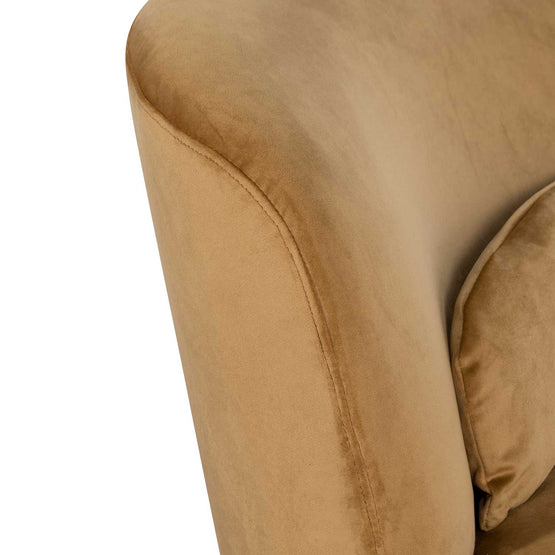 Zamora Swivel Lounge Chair - Mustard Lounge Chair Casa-Core   