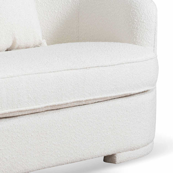 Dorian 4 Seater Sofa - Ivory White Boucle Sofa Forever-Core   